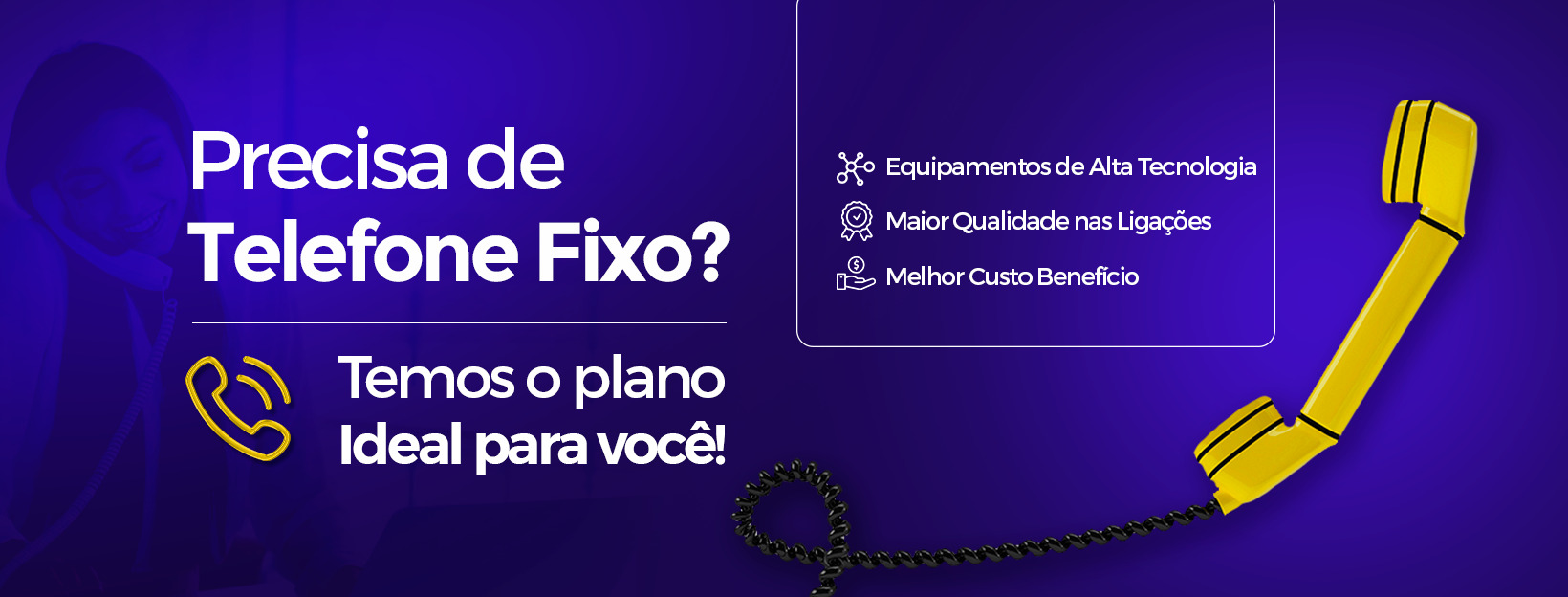 Telefonia Fixa Banner site